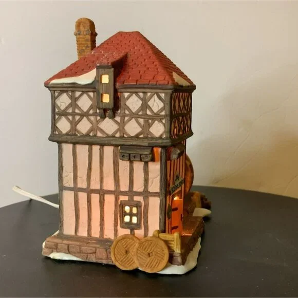 Dept 56 Blythe Pond Mill House - Dickens Village Lighted Decoration (no box) - Picture 6 of 9